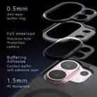 For vivo V30 Armor MagSafe PC Hybrid TPU Phone Case(Frosted Black) - 3