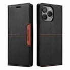 For iPhone 11 Pro GQUTROBE G01 RFID Anti-theft Leather Phone Case(Black) - 2