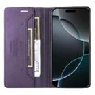 For iPhone 11 Pro Max GQUTROBE G01 RFID Anti-theft Leather Phone Case(Purple) - 3