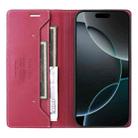 For iPhone 12 Pro Max GQUTROBE G01 RFID Anti-theft Leather Phone Case(Red) - 3