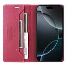 For iPhone 14 Pro GQUTROBE G01 RFID Anti-theft Leather Phone Case(Red) - 3