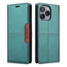 For iPhone 15 Pro GQUTROBE G01 RFID Anti-theft Leather Phone Case(Green) - 2