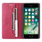 For iPhone SE 2022 / SE 2020 / 8 / 7 GQUTROBE G01 RFID Anti-theft Leather Phone Case(Red) - 3