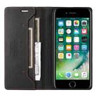 For iPhone SE 2022 / SE 2020 / 8 / 7 GQUTROBE G01 RFID Anti-theft Leather Phone Case(Black) - 3