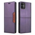 For iPhone 11 GQUTROBE G01 RFID Anti-theft Leather Phone Case(Purple) - 2