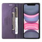 For iPhone 11 GQUTROBE G01 RFID Anti-theft Leather Phone Case(Purple) - 3