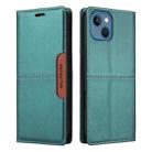 For iPhone 15 Plus / 14 Plus GQUTROBE G01 RFID Anti-theft Leather Phone Case(Green) - 2
