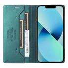 For iPhone 15 Plus / 14 Plus GQUTROBE G01 RFID Anti-theft Leather Phone Case(Green) - 3