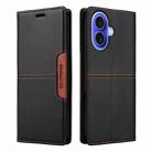 For iPhone 16 Plus GQUTROBE G01 RFID Anti-theft Leather Phone Case(Black) - 2