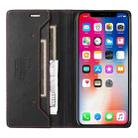 For iPhone XS / X GQUTROBE G01 RFID Anti-theft Leather Phone Case(Black) - 3