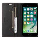 For iPhone 8 Plus / 7 Plus GQUTROBE G01 RFID Anti-theft Leather Phone Case(Black) - 3