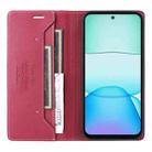 For Redmi 13 4G GQUTROBE G01 RFID Anti-theft Leather Phone Case(Red) - 3