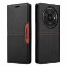 For Redmi A3 4G GQUTROBE G01 RFID Anti-theft Leather Phone Case(Black) - 2