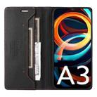 For Redmi A3 4G GQUTROBE G01 RFID Anti-theft Leather Phone Case(Black) - 3