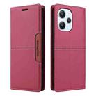 For Redmi 12 4G GQUTROBE G01 RFID Anti-theft Leather Phone Case(Red) - 2