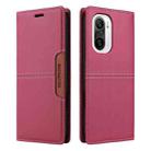 For Redmi K40 GQUTROBE G01 RFID Anti-theft Leather Phone Case(Red) - 2