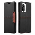 For Redmi K40 GQUTROBE G01 RFID Anti-theft Leather Phone Case(Black) - 2