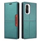 For Redmi K40 GQUTROBE G01 RFID Anti-theft Leather Phone Case(Green) - 2