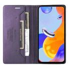 For Redmi Note 11 Pro Global GQUTROBE G01 RFID Anti-theft Leather Phone Case(Purple) - 3