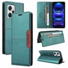 For Redmi Note 12 Pro+ GQUTROBE G01 RFID Anti-theft Leather Phone Case(Green) - 1