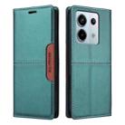 For Redmi Note 13 Pro 5G GQUTROBE G01 RFID Anti-theft Leather Phone Case(Green) - 2