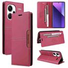 For Redmi Note 13 Pro+ GQUTROBE G01 RFID Anti-theft Leather Phone Case(Red) - 1