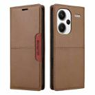 For Redmi Note 13 Pro+ GQUTROBE G01 RFID Anti-theft Leather Phone Case(Brown) - 2