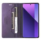 For Redmi Note 13 Pro+ GQUTROBE G01 RFID Anti-theft Leather Phone Case(Purple) - 3