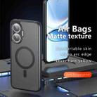 For Redmi Turbo 4 Pro / Xiaomi Poco F7 Armor MagSafe Precise Hole PC Hybrid TPU Phone Case(Frosted Black) - 2