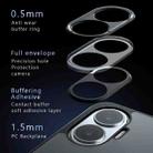 For Redmi Turbo 4 Pro / Xiaomi Poco F7 Armor MagSafe Precise Hole PC Hybrid TPU Phone Case(Frosted Black) - 3