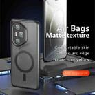 For Honor 300 Pro / 300 Ultra Armor MagSafe Precise Hole PC Hybrid TPU Phone Case(Frosted Black) - 2
