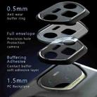 For Honor 300 Pro / 300 Ultra Armor MagSafe Precise Hole PC Hybrid TPU Phone Case(Frosted Black) - 3