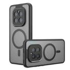 For Honor GT Pro Armor MagSafe Precise Hole PC Hybrid TPU Phone Case(Frosted Black) - 1