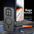 For Honor GT Pro Armor MagSafe Precise Hole PC Hybrid TPU Phone Case(Frosted Black) - 2