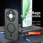 For Honor X70 5G Armor MagSafe Precise Hole PC Hybrid TPU Phone Case(Frosted Black) - 2