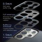 For Samsung Galaxy S25 Ultra 5G Armor MagSafe Precise Hole PC Hybrid TPU Phone Case(Frosted Black) - 3