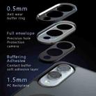 For Samsung Galaxy S25 Edge 5G Armor MagSafe Precise Hole PC Hybrid TPU Phone Case(Frosted Black) - 3