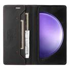 For Samsung Galaxy A34 GQUTROBE G01 RFID Anti-theft Leather Phone Case(Black) - 3