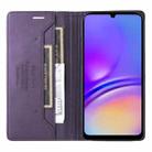 For Samsung Galaxy A05 GQUTROBE G01 RFID Anti-theft Leather Phone Case(Purple) - 3