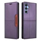 For Samsung Galaxy A15 5G GQUTROBE G01 RFID Anti-theft Leather Phone Case(Purple) - 2