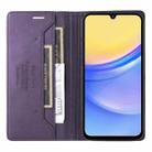 For Samsung Galaxy A15 5G GQUTROBE G01 RFID Anti-theft Leather Phone Case(Purple) - 3