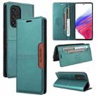 For Samsung Galaxy A23 5G GQUTROBE G01 RFID Anti-theft Leather Phone Case(Green) - 1