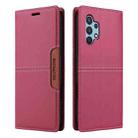 For Samsung Galaxy A32 4G GQUTROBE G01 RFID Anti-theft Leather Phone Case(Red) - 2