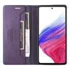 For Samsung Galaxy A32 5G GQUTROBE G01 RFID Anti-theft Leather Phone Case(Purple) - 3