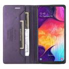 For Samsung Galaxy A50 GQUTROBE G01 RFID Anti-theft Leather Phone Case(Purple) - 3