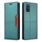 For Samsung Galaxy A51 4G GQUTROBE G01 RFID Anti-theft Leather Phone Case(Green) - 2
