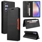 For Samsung Galaxy A54 5G GQUTROBE G01 RFID Anti-theft Leather Phone Case(Black) - 1