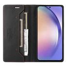 For Samsung Galaxy A54 5G GQUTROBE G01 RFID Anti-theft Leather Phone Case(Black) - 3