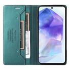 For Samsung Galaxy A55 5G GQUTROBE G01 RFID Anti-theft Leather Phone Case(Green) - 3