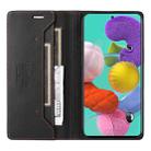 For Samsung Galaxy A71 4G GQUTROBE G01 RFID Anti-theft Leather Phone Case(Black) - 3